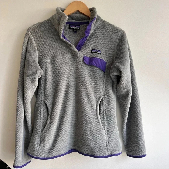 Patagonia Re-Tool Fleece Snap-T Pullover Sweater Size Medium - Picture 2 of 12